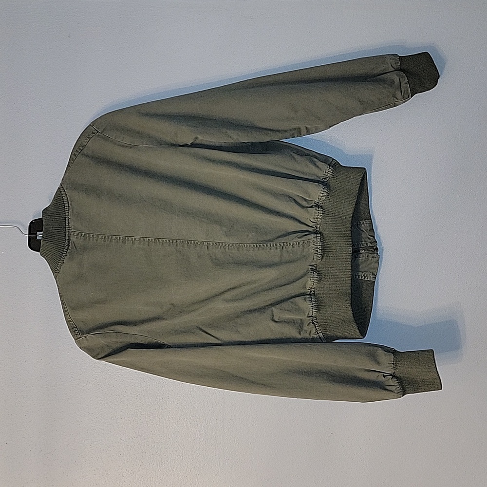 Cropped Bomber Jacket - Picture 3 of 3